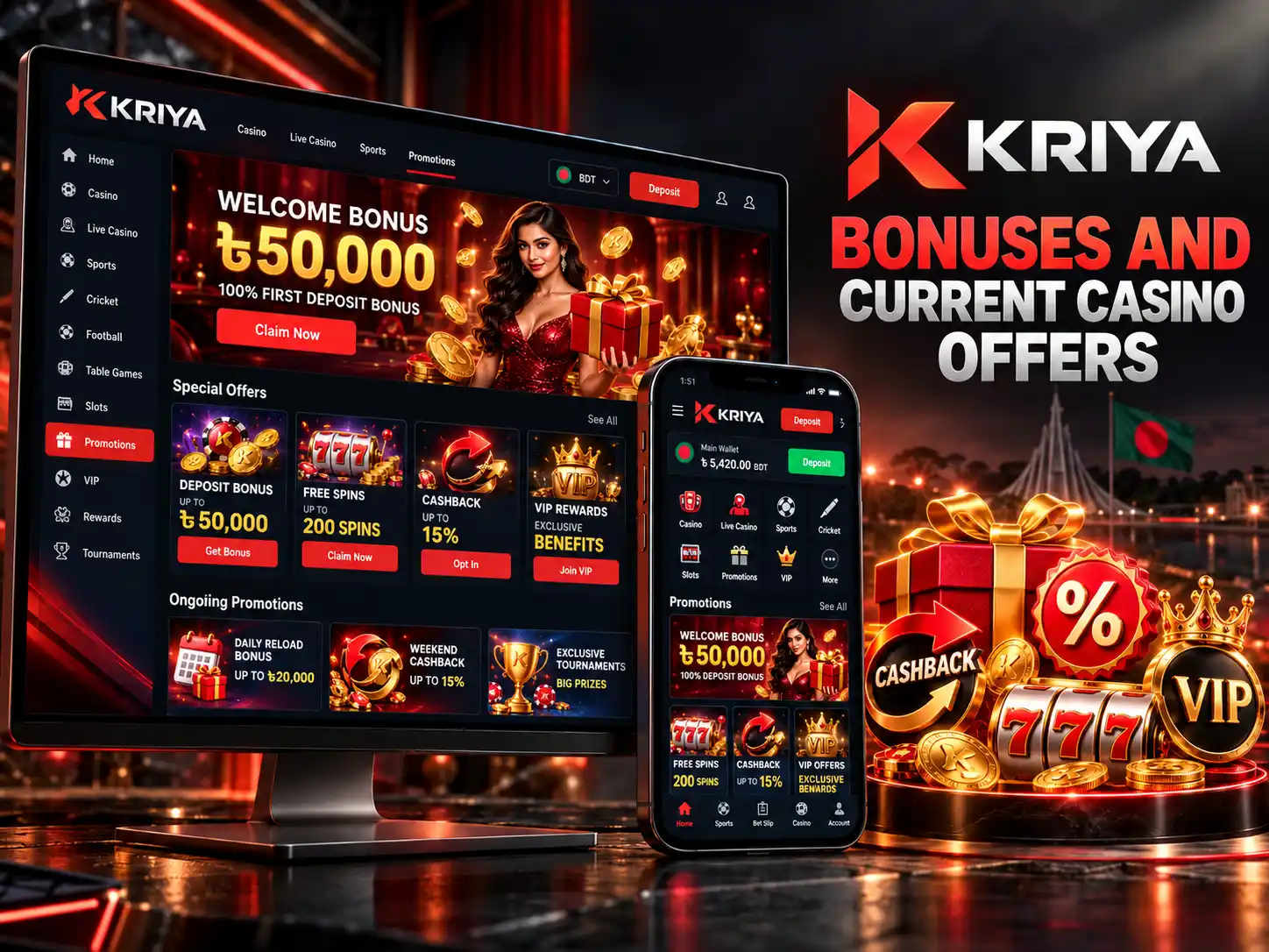 Kriya Bonuses And Current Casino Offers
